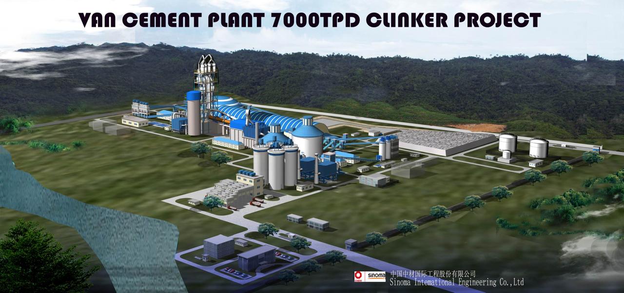 Van cement plant